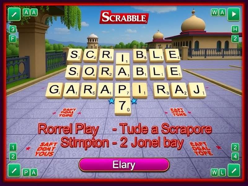 Scrabble Raj Gameplay